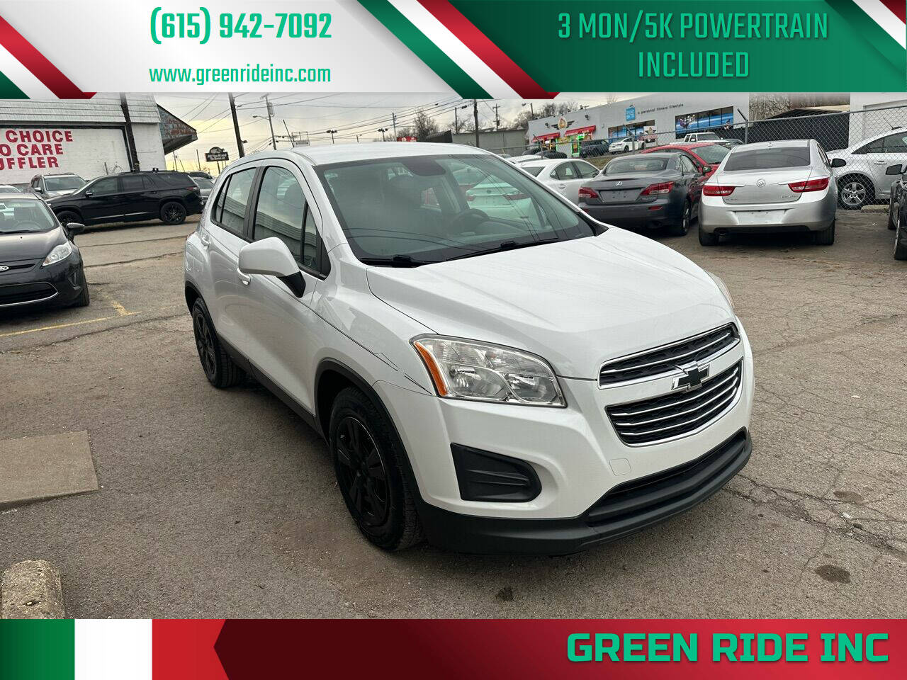 2015 Chevrolet Trax for sale at Green Ride LLC in NASHVILLE, TN