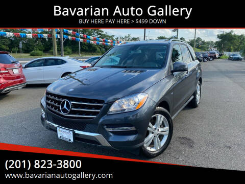 2012 Mercedes-Benz M-Class for sale at Bavarian Auto Gallery in Bayonne NJ