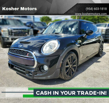 2015 MINI Hardtop 2 Door for sale at Kosher Motors in Hollywood FL