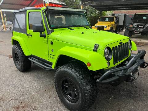 2012 Jeep Wrangler for sale at TROPHY MOTORS in New Braunfels TX