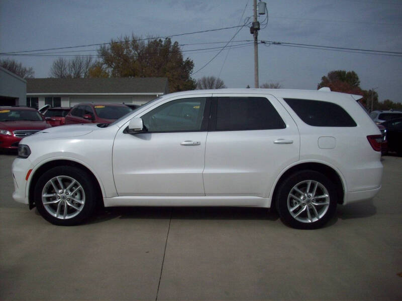 Used 2021 Dodge Durango GT Plus with VIN 1C4RDJDGXMC627379 for sale in Seneca, KS