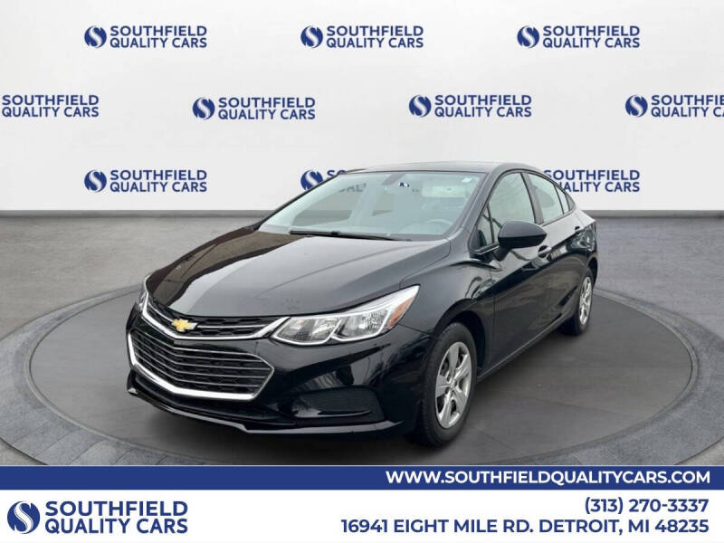 2018 Chevrolet Cruze for sale at SOUTHFIELD QUALITY CARS in Detroit MI