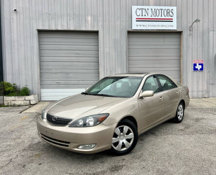 2004 Toyota Camry for sale at CTN MOTORS in Houston TX