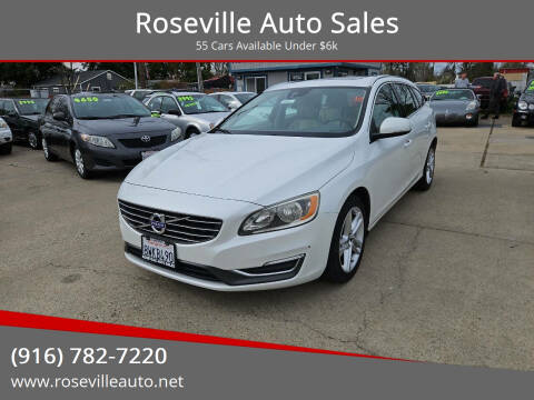 2015 Volvo V60 for sale at Roseville Auto Sales in Roseville CA