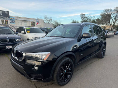 2015 BMW X3 for sale at Black Diamond Auto Sales Inc. in Rancho Cordova CA