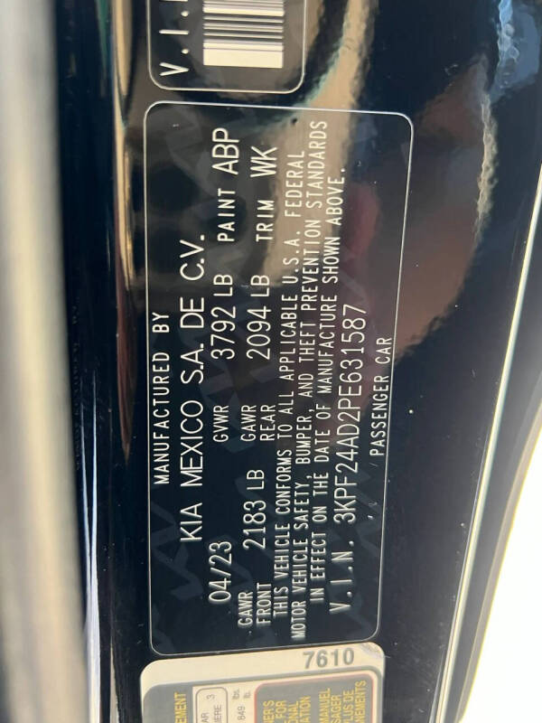 2023 Kia Forte