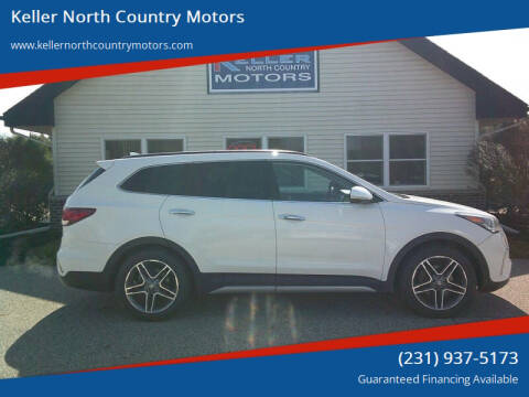 2017 Hyundai Santa Fe for sale at Keller North Country Motors in Howard City MI