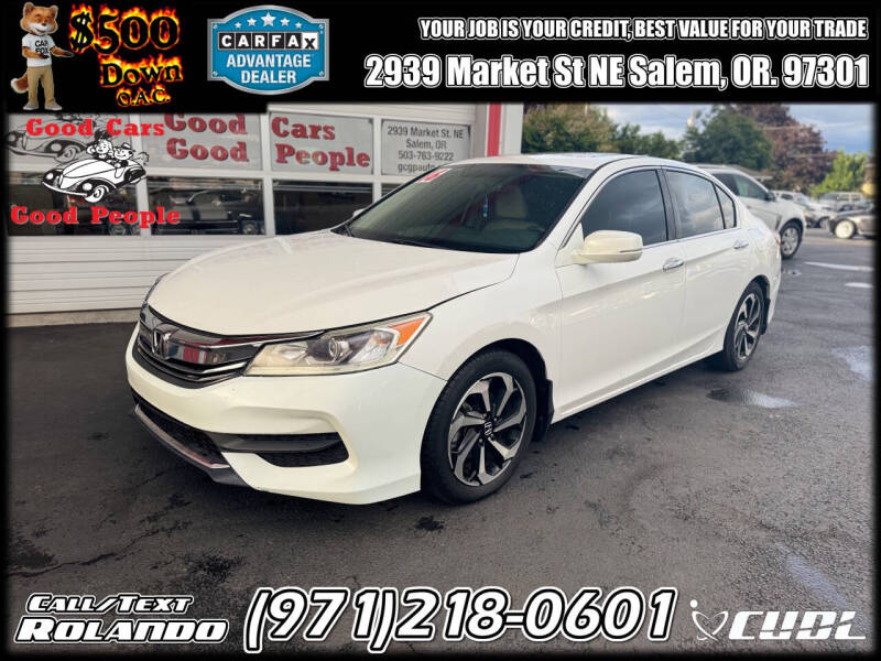 2016 Honda Accord EX