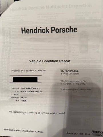 2015 Porsche 911 Turbo S