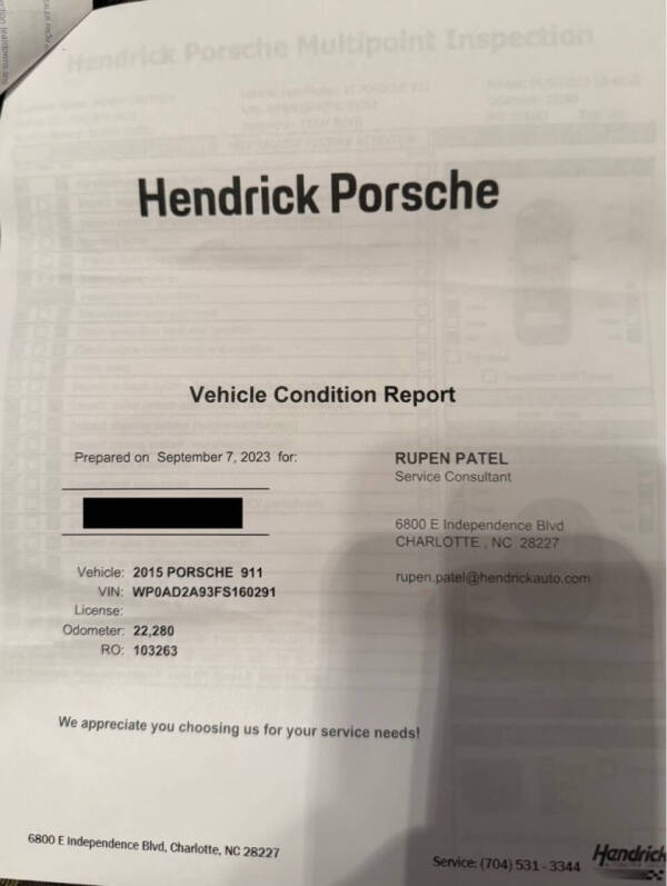 2015 Porsche 911 Turbo S