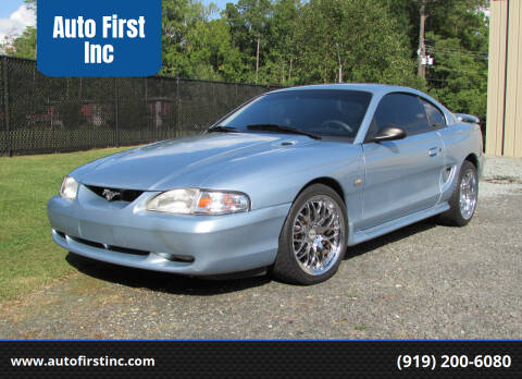 1998 Ford Mustang for sale at Auto First Inc in Durham NC