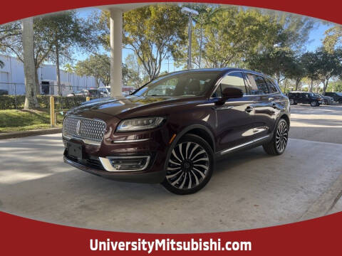2019 Lincoln Nautilus for sale at University Mitsubishi in Davie FL