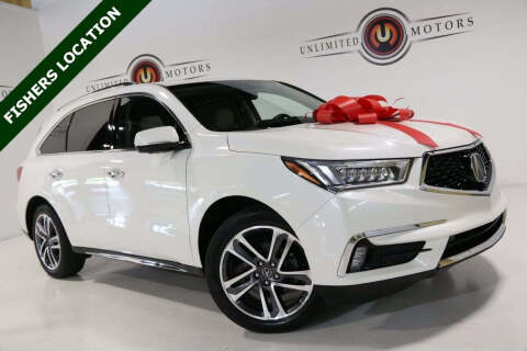 2017 Acura MDX for sale at Unlimited Motors in Fishers IN