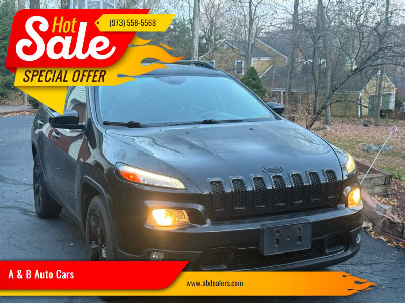 2016 Jeep Cherokee for sale at A & B Auto Cars in Newark NJ