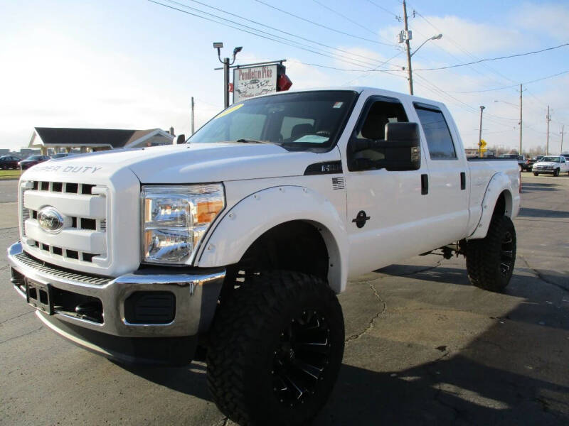 2012 Ford F-250 Super Duty for sale at PENDLETON PIKE AUTO SALES in Ingalls IN
