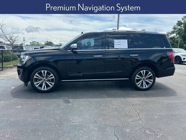 Used 2021 Ford Expedition Platinum with VIN 1FMJU1LT8MEA35295 for sale in Lighthouse Point, FL