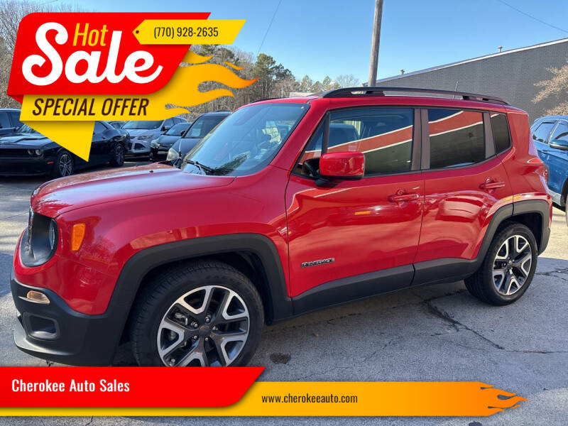 2018 Jeep Renegade for sale at Cherokee Auto Sales in Acworth GA