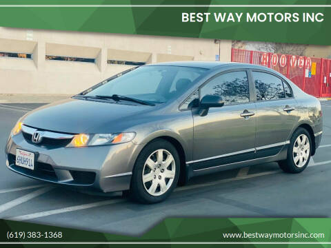 2009 Honda Civic for sale at BEST WAY MOTORS INC in San Diego CA