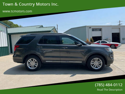 2017 Ford Explorer for sale at Town & Country Motors Inc. in Meriden KS