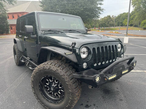 2012 Jeep Wrangler Unlimited for sale at Amazing Luxury Motors LLC in Gainesville GA