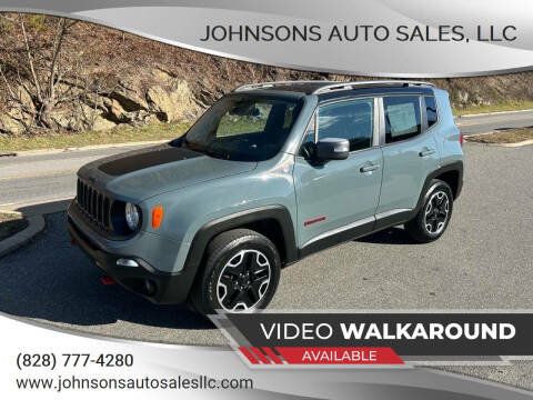 2016 Jeep Renegade for sale at Johnsons Auto Sales, LLC in Marshall NC