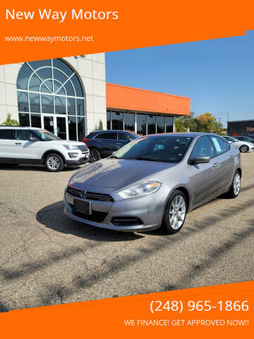 2013 Dodge Dart for sale at New Way Motors in Ferndale MI