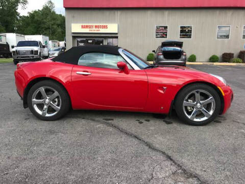 2008 Pontiac Solstice for sale at Ramsey Motors in Riverside MO