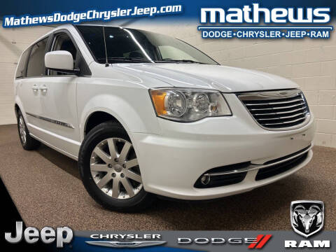2014 Chrysler Town and Country for sale at MATHEWS DODGE INC in Marion OH