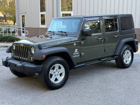 2016 Jeep Wrangler Unlimited for sale at AMERICAR INC in Laurel MD