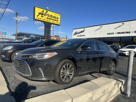 2018 Toyota Avalon for sale at Abrams Automotive Inc in Cincinnati OH