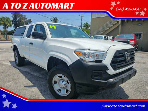 2019 Toyota Tacoma for sale at A TO Z  AUTOMART - A TO Z AUTOMART in West Palm Beach FL