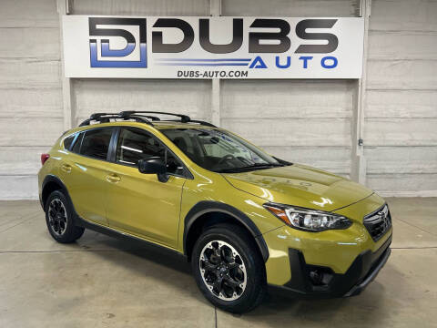 2021 Subaru Crosstrek for sale at DUBS AUTO LLC in Clearfield UT