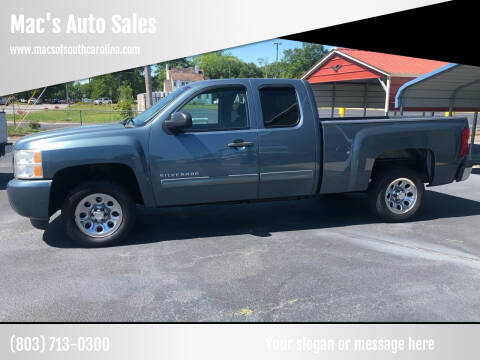 2011 Chevrolet Silverado 1500 for sale at Mac's Auto Sales in Camden SC