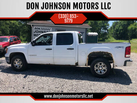 2008 GMC Sierra 1500 for sale at DON JOHNSON MOTORS LLC in Lisbon OH