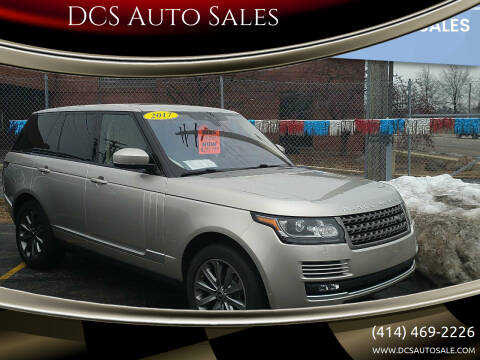 2017 Land Rover Range Rover for sale at DCS Auto Sales in Milwaukee WI