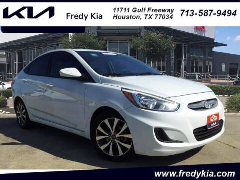 2017 Hyundai Accent for sale at FREDYS CARS FOR LESS in Houston TX