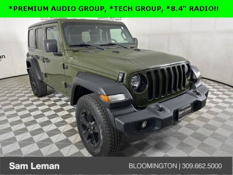2021 Jeep Wrangler Unlimited for sale at Sam Leman CDJR Bloomington in Bloomington IL