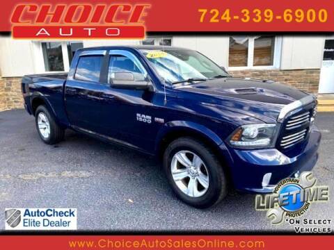 2014 RAM 1500 for sale at CHOICE AUTO SALES in Murrysville PA
