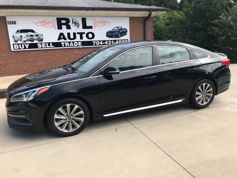 2015 Hyundai Sonata for sale at R & L Autos in Salisbury NC