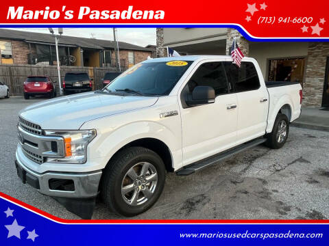 2018 Ford F-150 for sale at Mario's Pasadena in Pasadena TX