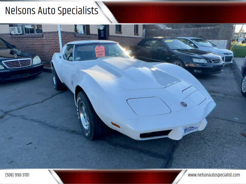 1976 Chevrolet Corvette for sale at Nelsons Auto Specialists in New Bedford MA