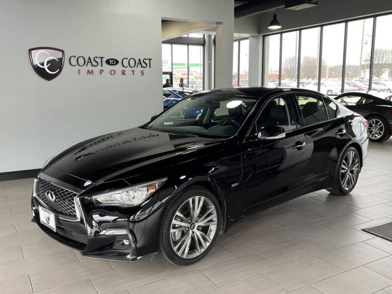 2019 Infiniti Q50 for sale at Coast to Coast Imports in Fishers IN