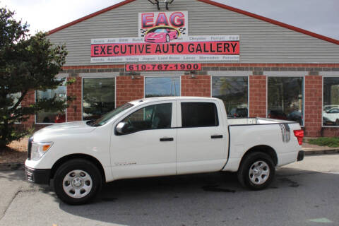 2019 Nissan Titan for sale at EXECUTIVE AUTO GALLERY INC in Walnutport PA