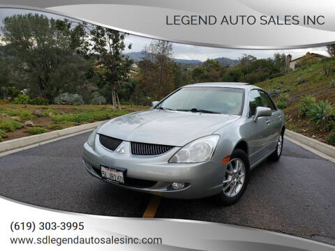 2004 Mitsubishi Diamante for sale at Legend Auto Sales Inc in Lemon Grove CA