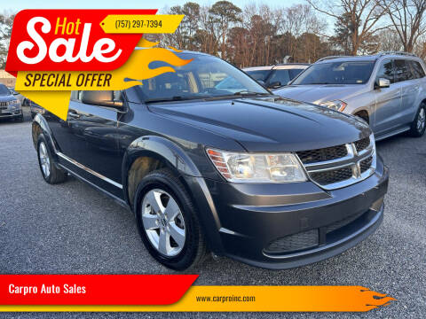 2016 Dodge Journey for sale at Carpro Auto Sales in Chesapeake VA