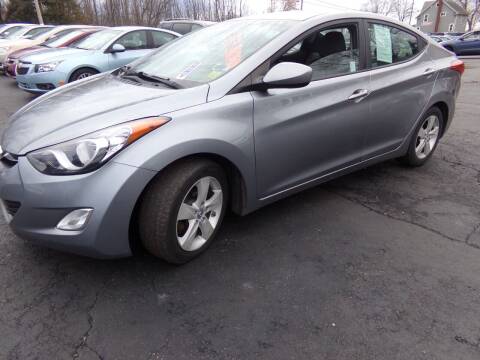 2013 Hyundai Elantra for sale at Pool Auto Sales Inc in Spencerport NY