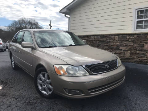 2000 Toyota Avalon for sale at NO FULL COVERAGE AUTO SALES LLC in Austell GA