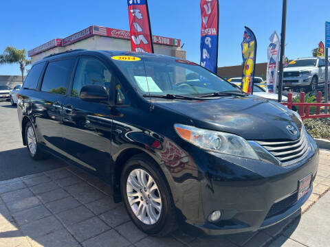 2014 Toyota Sienna for sale at CARCO SALES & FINANCE in Chula Vista CA