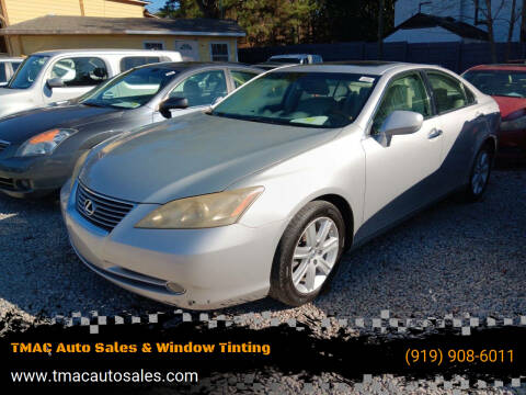 2007 Lexus ES 350 for sale at TMAC Auto Sales & Window Tinting in Durham NC