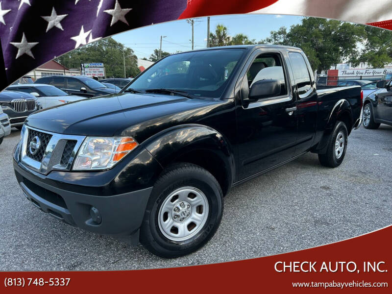 2013 Nissan Frontier for sale at CHECK AUTO, INC. in Tampa FL